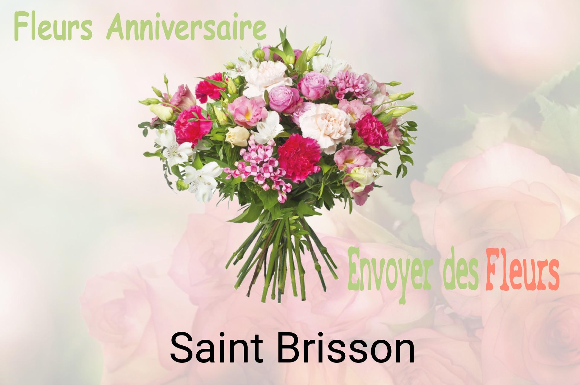 Bouquet de fleurs d’anniversaire livré à Saint-Brisson